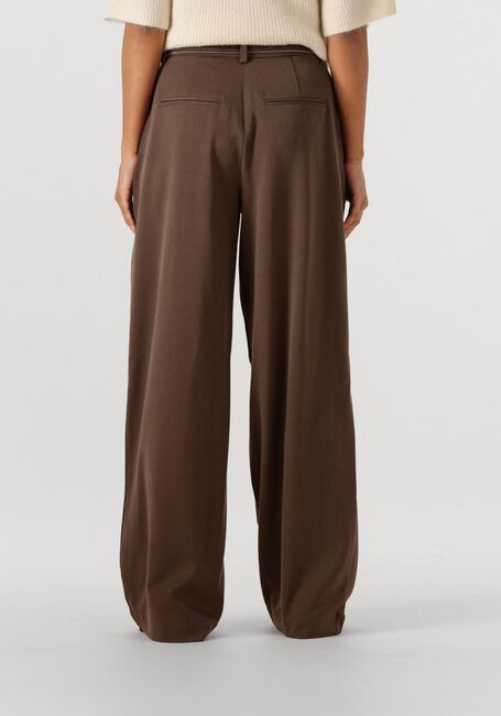 MSCH COPENHAGEN Pantalon large MSCHHENRIKA HW PANTS en marron - large