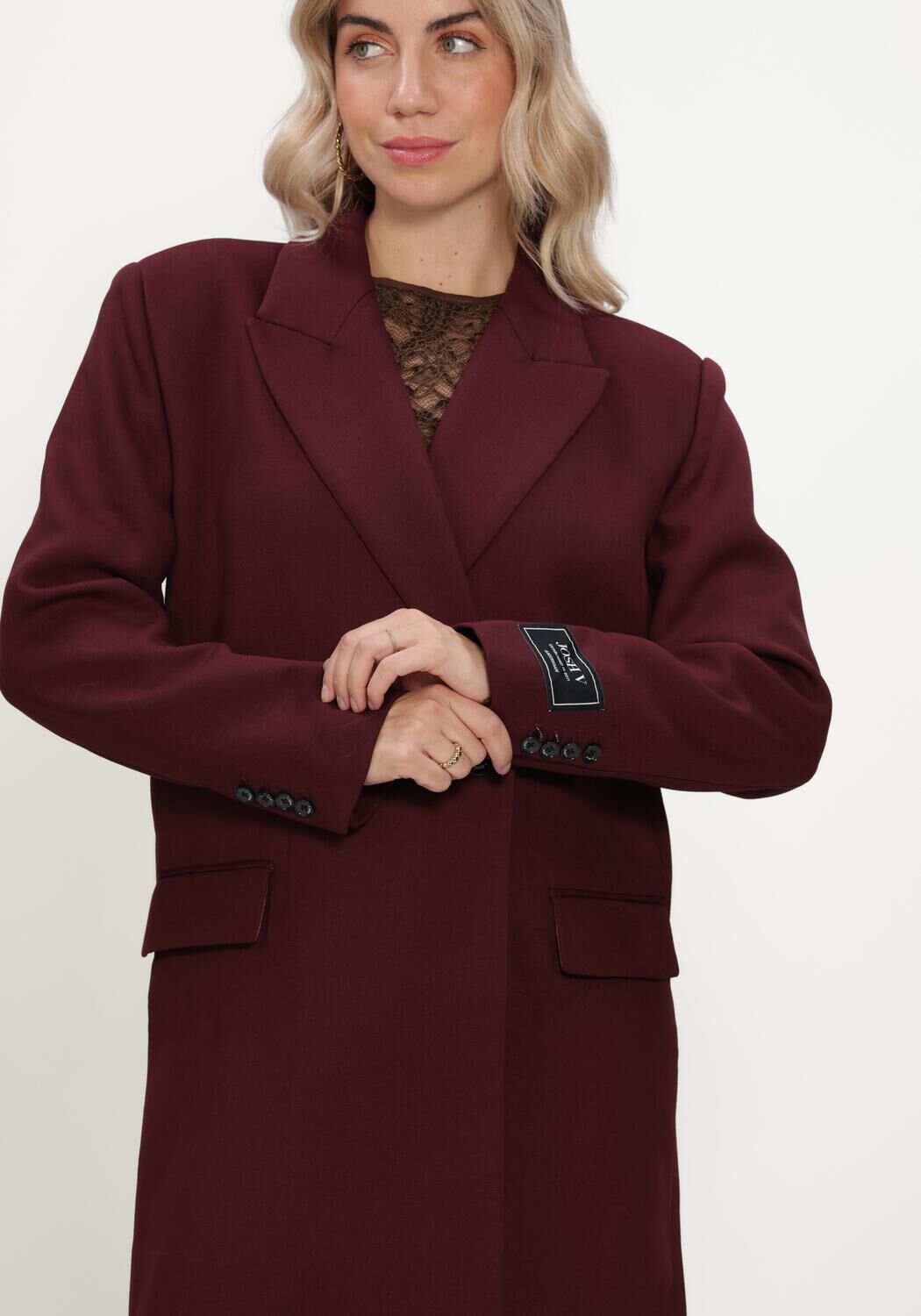 Bordeaux JOSH V Mantel ATHENA COAT - large