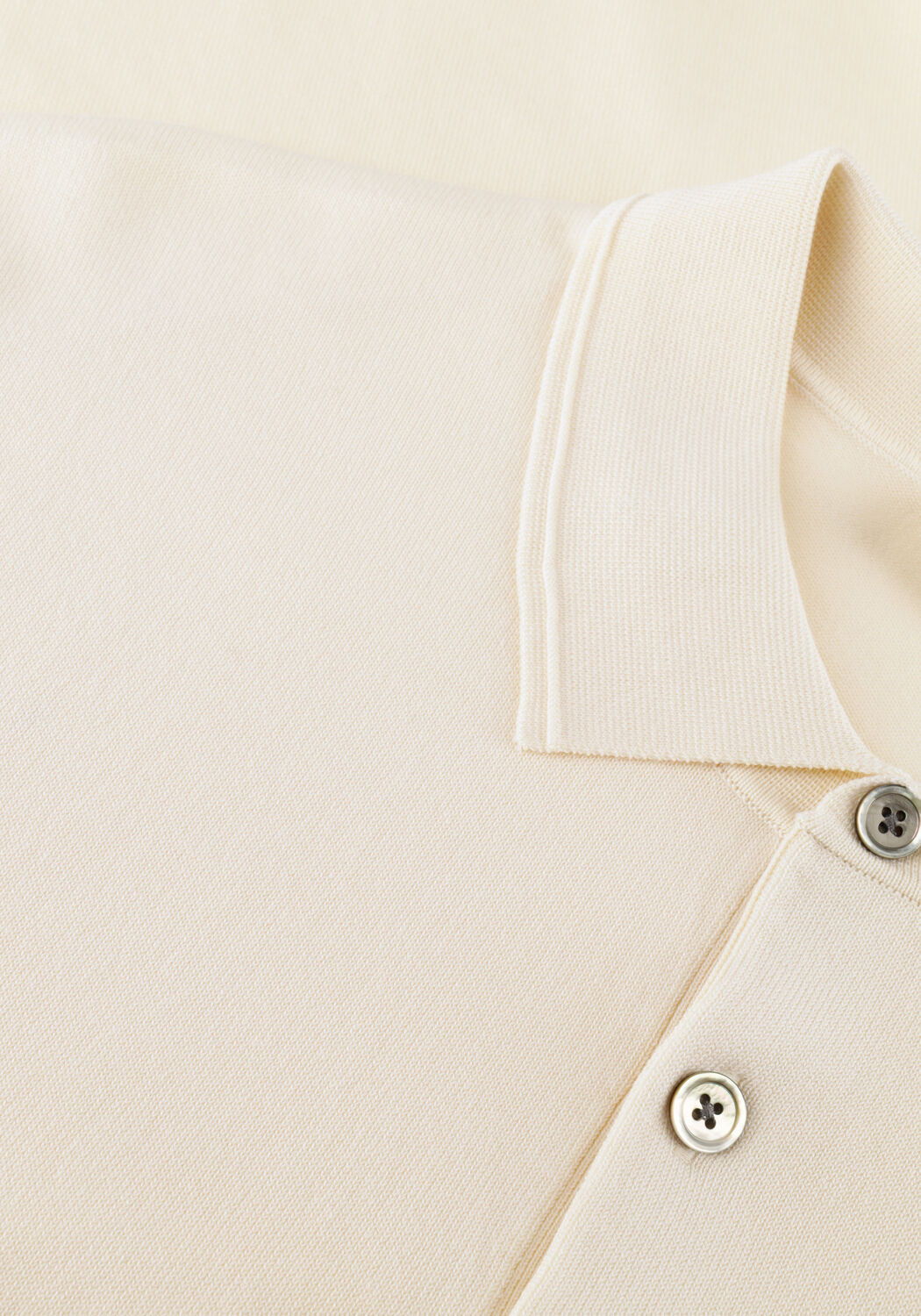 PROFUOMO Polo POLO SS LUXURY BASIC &Eacute;cru - large