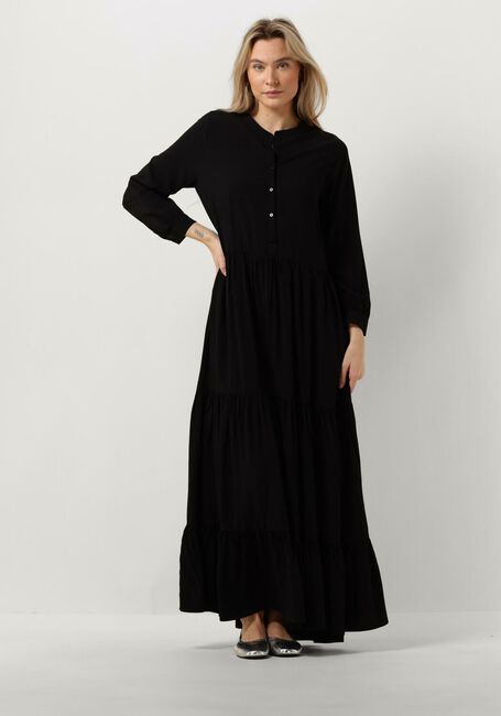 LOLLYS LAUNDRY Robe maxi NEELL MAXI DRESS LS en noir - large