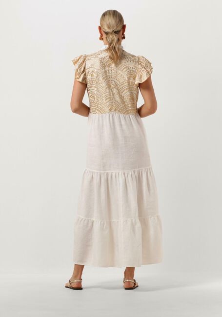 GREEK ARCHAIC KORI Robe maxi 230089 en blanc - large