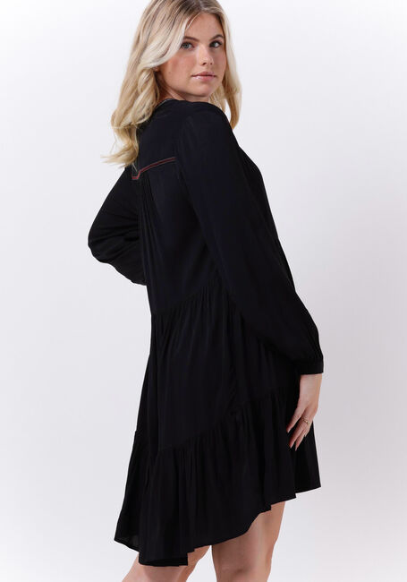 Zwarte BY-BAR Mini jurk NOMI EMBROIDERY DRESS - large