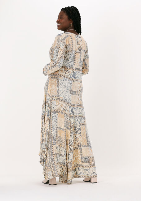 MES DEMOISELLES Robe maxi CHARLTON DRESS en camel - large