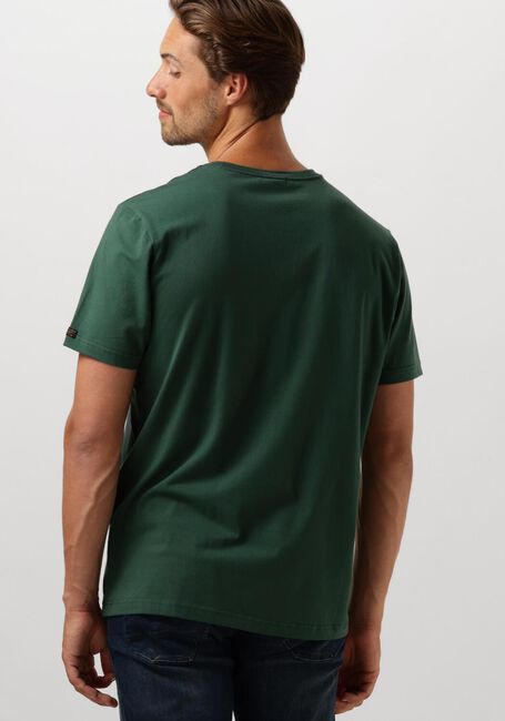 PME LEGEND T-shirt SHORT SLEEVE R-NECK COTTON ELASTANE JERSEY en vert - large