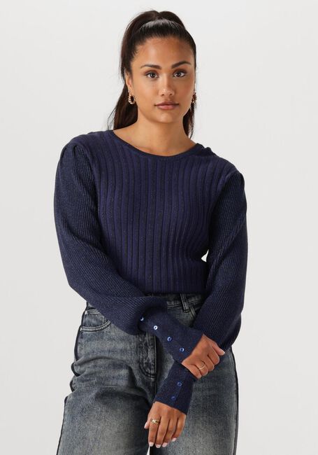 NUKUS MULBERRY PULLOVER LUREX Pulls & Gilets Bleu foncé - large