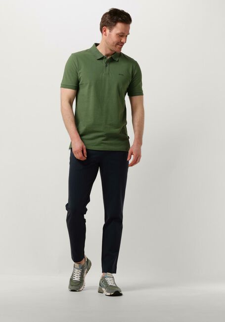 BOSS BLACK Polo PALLAS Vert foncé - large