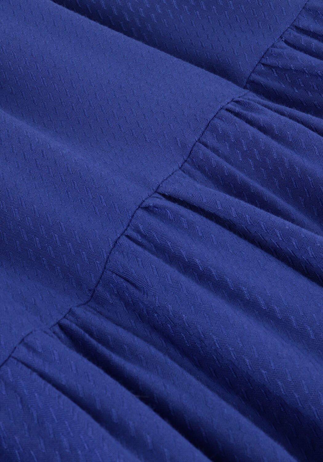 Y.A.S. Robe maxi YASTORONTO SS ANKLE DRESS en bleu - large