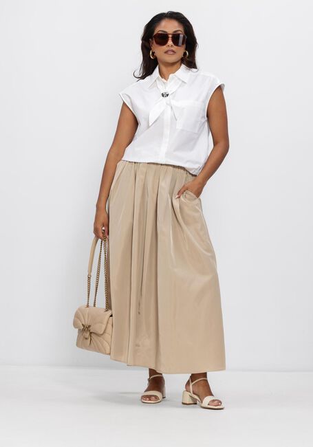 DANTE6 ALCON SCARF DETAILED SHIRT Blouses en blanc - large