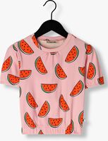 Roze CARLIJNQ T-shirt WATERMELON - PUFFED SHORT SLEEVE