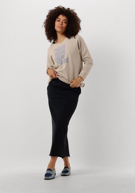 PENN & INK Jupe midi 503 SKIRT en noir - large
