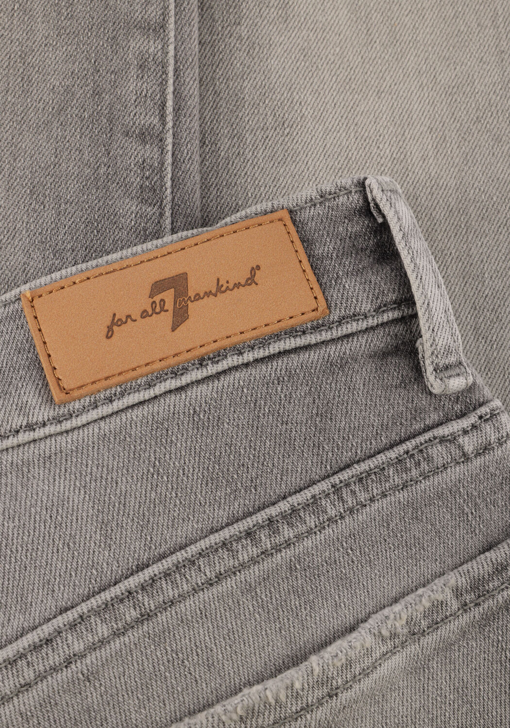 7 FOR ALL MANKIND Skinny jeans ROXANNE LUXE VINTAGE en gris - large