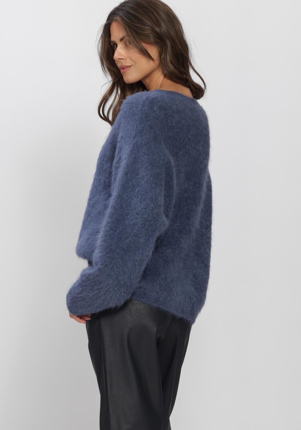 KNIT-TED AMALIA PULLOVER Pulls & Gilets en bleu - large