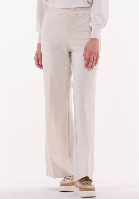 SUMMUM Pantalon large TROUSERS BOOT CUT PUNTO MILANO en blanc - large