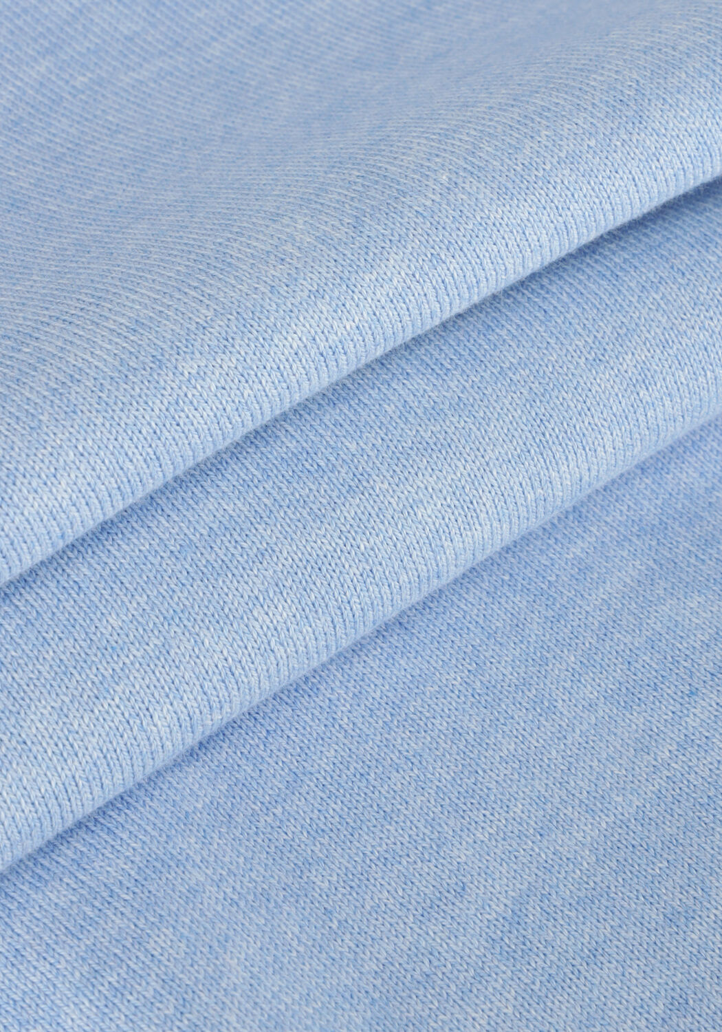 SELECTED MEN Pull SLHBERG HALF ZIP CARDIGAN NOOS Bleu clair - large