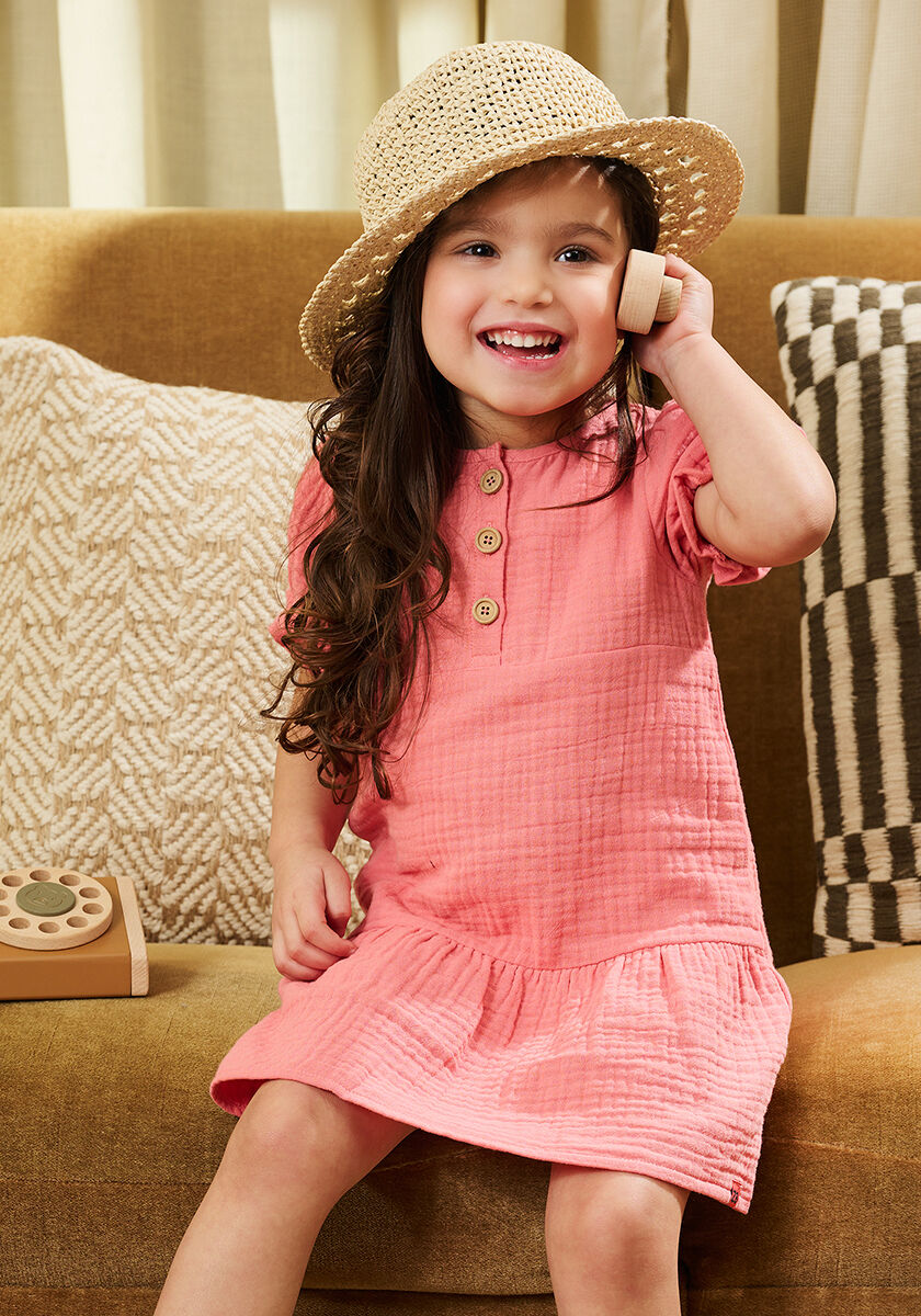 Roze Z8 Mini jurk MIRA - large