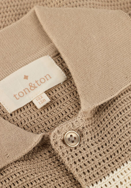 TON & TON Gilet TARIC en taupe - large