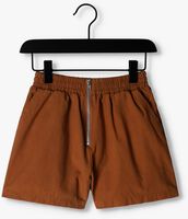 WANDER & WONDER Pantalon court CINCH WAIST SHORTS en marron - medium