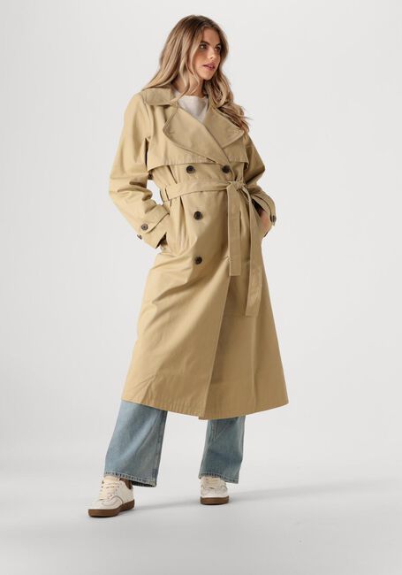 Beige TOMMY HILFIGER T-shirt REG CORP LOGO C-NK - large