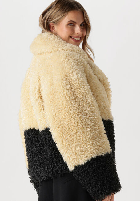 STAND STUDIO Manteau Teddy JUBEL JACKET en beige - large