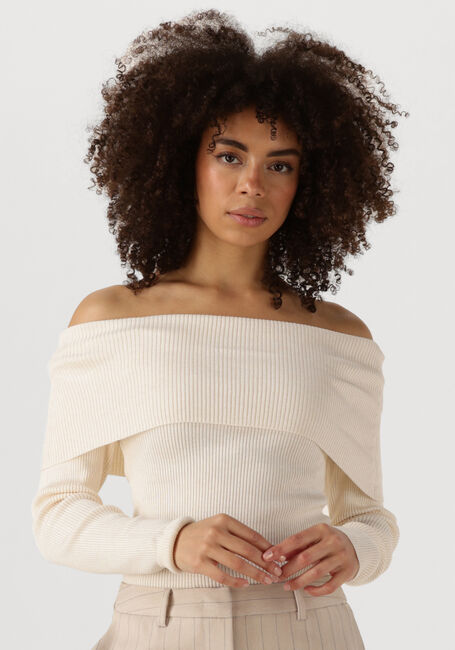 BRUUNS BAZAAR T-shirt TONNA KNIT Écru - large