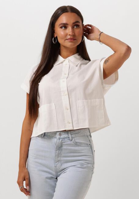 Y.A.S. YASLEE SS SHORT SHIRT Blouses en blanc - large