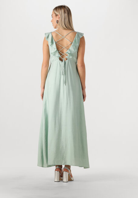Groene MOVES Maxi jurk LEANNA DRESS 4237 - large