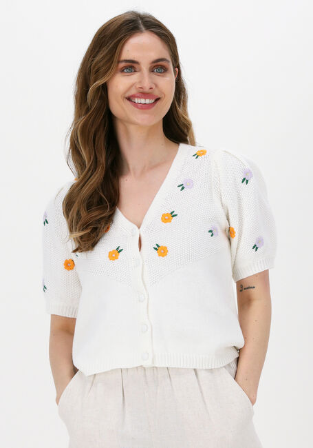 Witte Y.A.S. Vest YASLEMO SS KNIT CARDIGAN S. - large