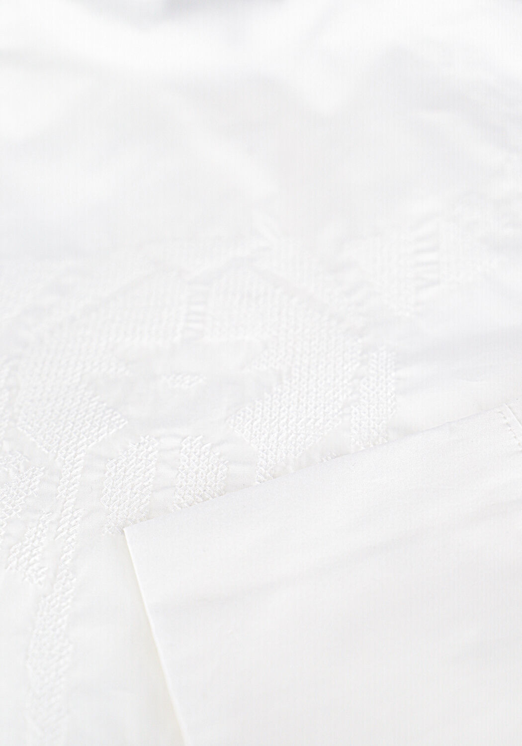 Witte ALIX THE LABEL  POPLIN BLOUSE - large