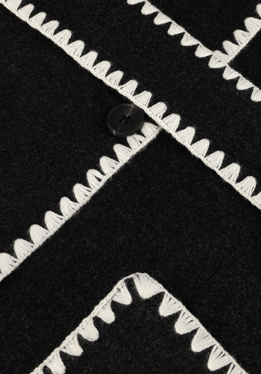 Donkergrijze MINUS Jack CLARA BELT JACKET - large