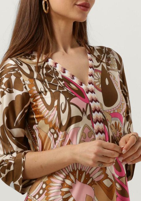 ANA ALCAZAR Robe midi 049690-3365 en beige - large