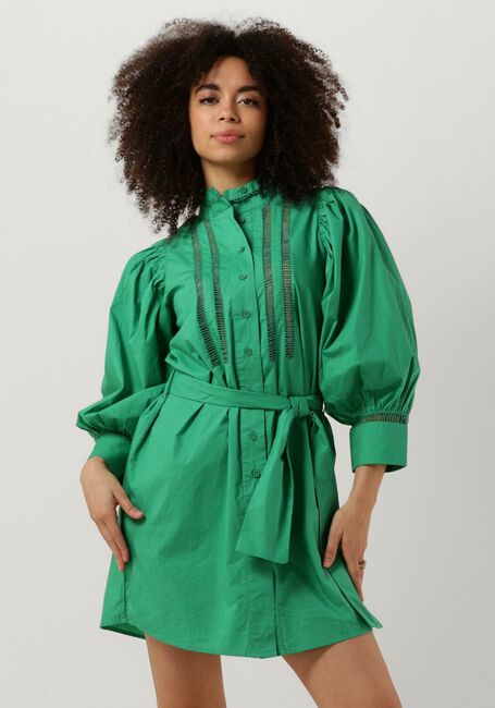 Groene NOTRE-V Mini jurk NV-BELIZE MINI DRESS - large