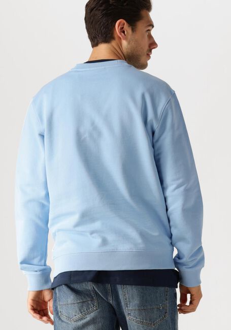 Lichtblauwe SCOTCH & SODA Sweater FRONT ARTWORK RELAXED FIT SWEATSHIRT - large