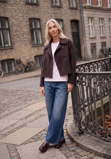 CIRCLE OF TRUST Jack HEATHER JACKET en marron - large