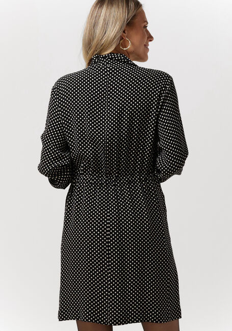VANILIA Mini robe DOTTED SHIRT DRESS en noir - large