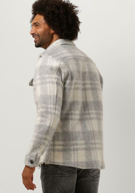PROFUOMO Surchemise OVERSHIRT KNIT BOIL WL en gris - large