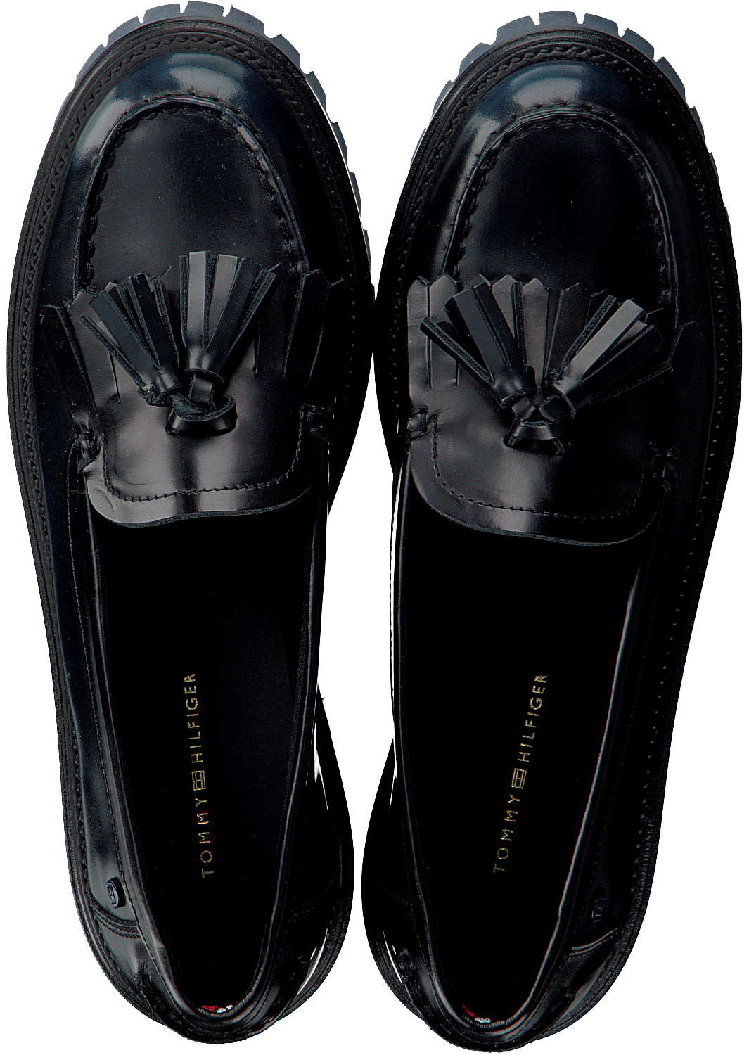 tommy hilfiger iconic patent loafer