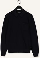 Blauwe SCOTCH & SODA Polo 163985 - KNITTED LONG-SLEEVE P Blauwe SCOTCH & SODA Polo 163985 - KNITTED LONG-SLEEVE P - medium