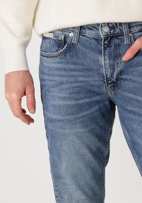 CALVIN KLEIN Slim fit jeans SLIM TAPER en bleu - large