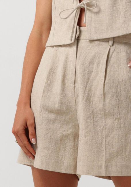 Beige NEO NOIR Broeken/jumpsuits SEGA RAMIE SHORTS - large