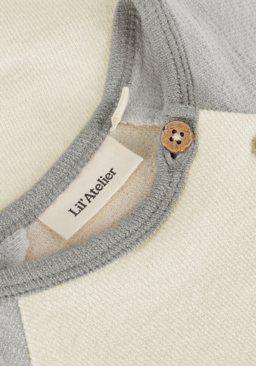 LIL' ATELIER Grenouill&egrave;res NBMNUNAN SS LOOSE BODY LIL en beige - large