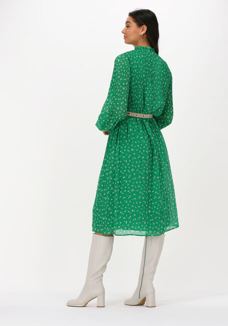 Groene ENVII Midi jurk ENROY LS TN DRESS AOP 6850 - large
