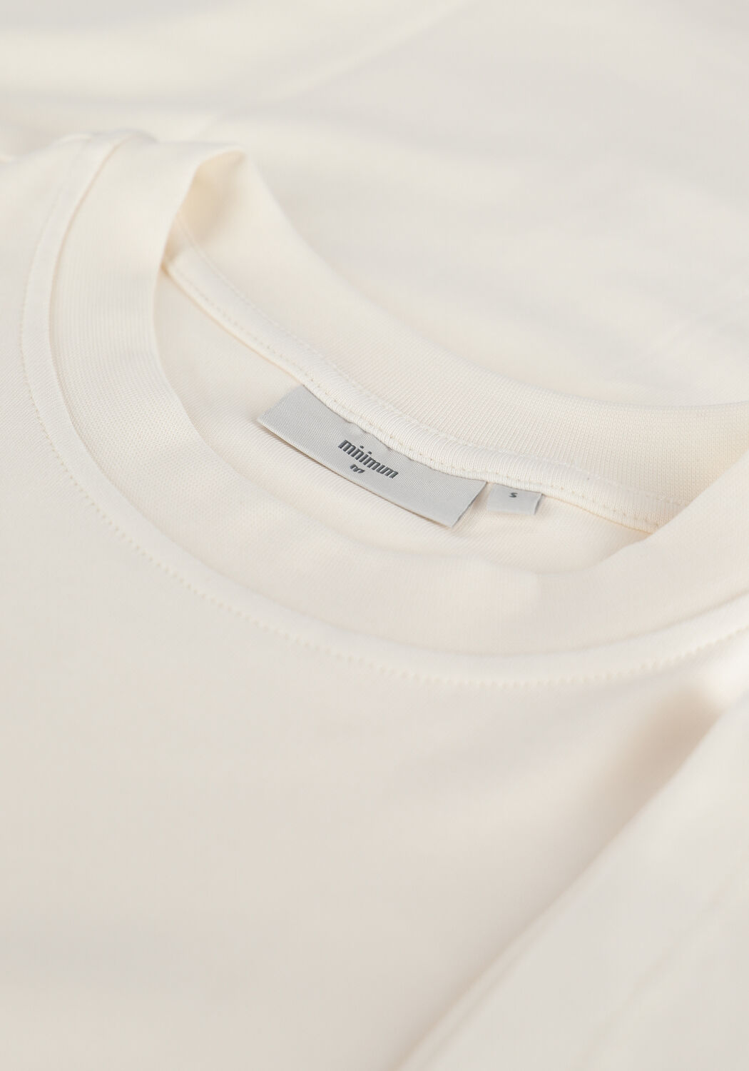 Gebroken wit MINIMUM T-shirt AARHUSI - large