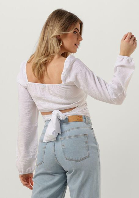ENVII ENNUT LS TIE TOP Blouses en blanc - large