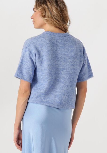 SELECTED FEMME T-shirt SLFMALINE-LILIANA 2/4 KNIT O-NECK Bleu clair - large