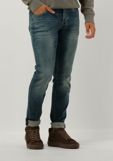 Blauwe CAST IRON Slim fit jeans RISER SLIM OCEAN GREEN CAST - large