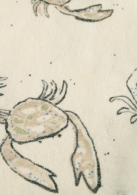 Ecru PLAY UP T-shirt PRINTED FLAME JERSEY T-SHIRT - large