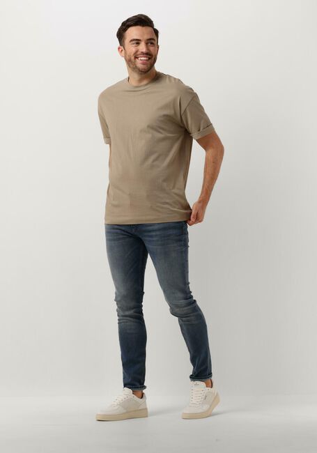 Beige DRYKORN T-shirt THILO 520003 - large