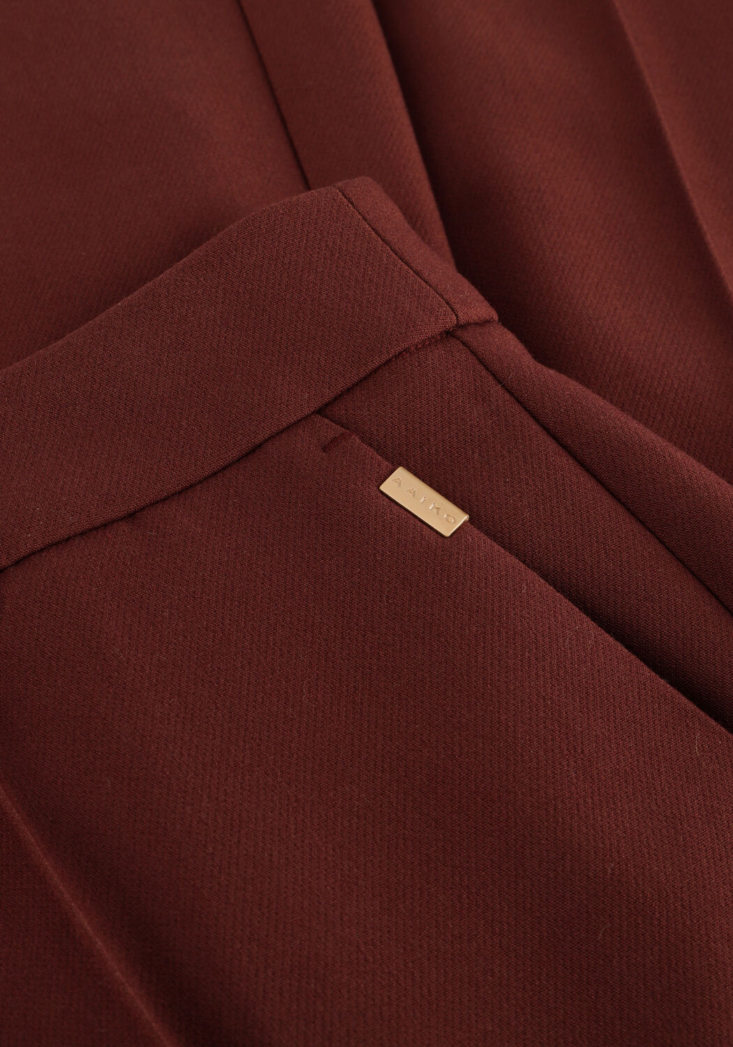 Bordeaux AAIKO Wijde broek CHANTALLE R PES 345 - large