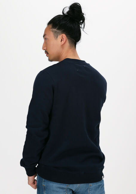 Donkerblauwe ANERKJENDT Sweater AKALLEN NOOS CREWNECK - large