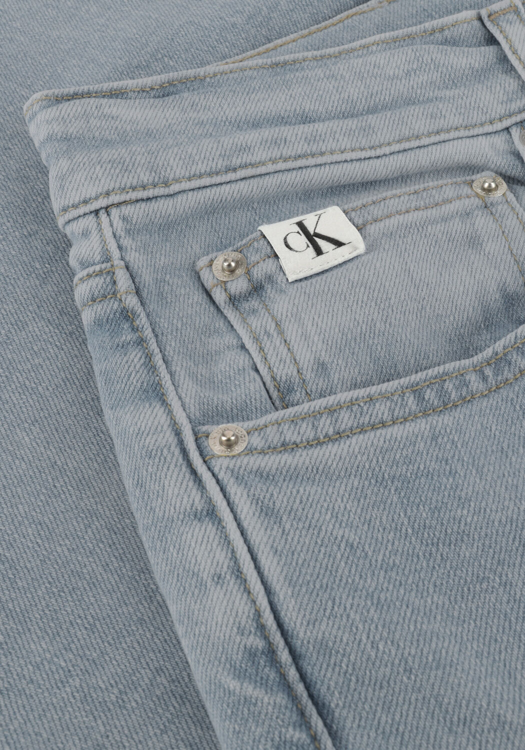 Blauwe CALVIN KLEIN Straight leg jeans DAD JEAN - large